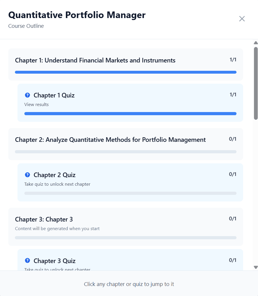 Portfolio Builder preview